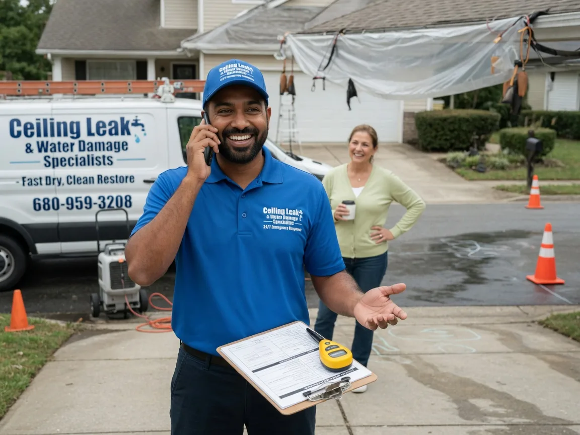 Ceiling Leak Cleanup Denver, NY FAQs
